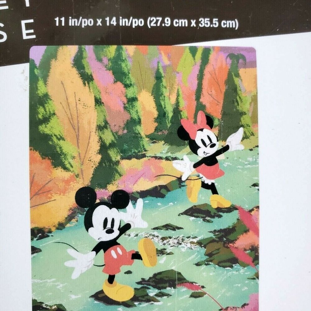 NEW Disney Mickey & Minnie Mouse 500 Piece Jigsaw Puzzle Cardinal 11x14 SEALED - Picture 5 of 5